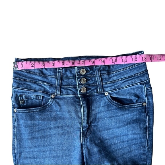 KanCan Women’s Daniel 3 Button and Zip High Rise Skinny Jeans KC7108D, Sz 7 27 - Picture 8 of 10
